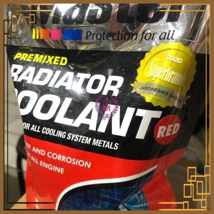 Jual [IDS] AIR RADIATOR COOLANT PREMIXED MASTER 1L 1 LITER MERAH RED ...