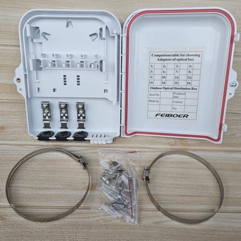 Jual ODP 8 CORE/ODP 8 CORE MODEL ADAPTER DAN BOX TERLARIS | Shopee ...