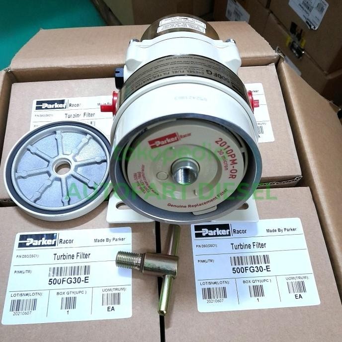 Jual 500FG30 Parker Racor Genuine Fuel Filter WS Assy 1 Set 500FG Ori ...
