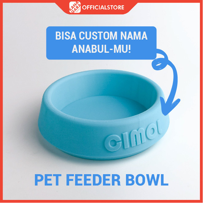 Tempat Makan Anjing Tiffany Dog Bowl Jual Warna Cat Rumah Biru