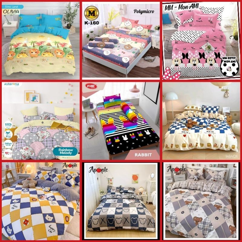 Jual Promo Sprei Homemade Karakter X Dan X Murah Halus Lembut Shopee Indonesia