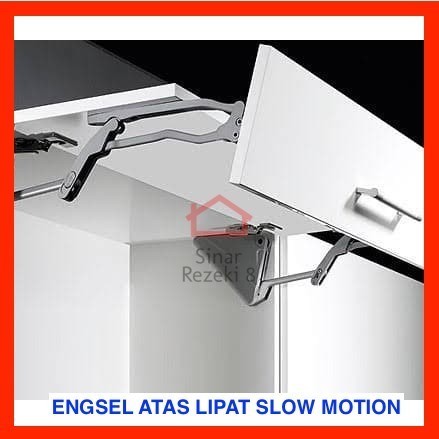 Jual Terbaru Engsel Lift Up Hidrolik Slow Motion Pintu Lemari Kitchen ...