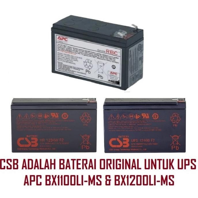 Jual RBC164 RBC17 Replacement Battery Cartridge VRLA 12V 9Ah 12VDC UPS ...