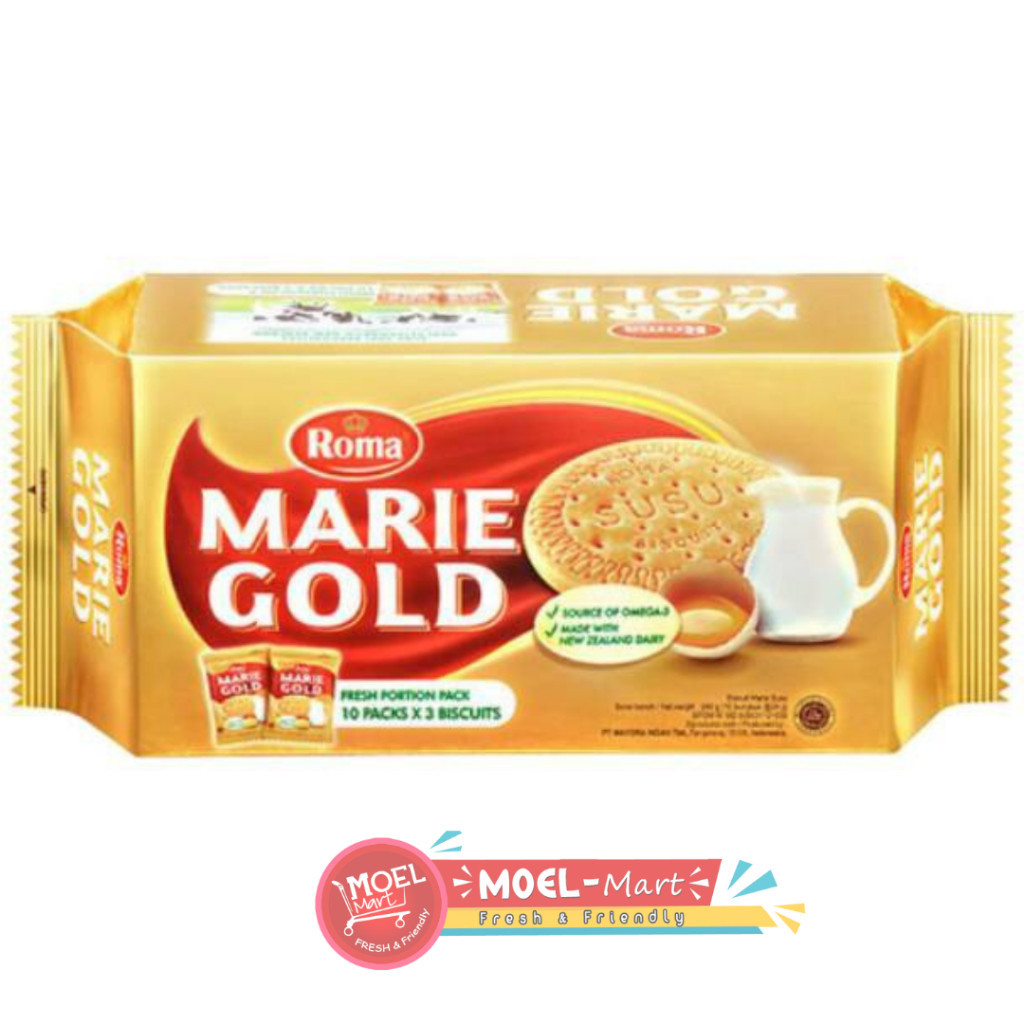 Jual ROMA Marie Gold 10s x 20gr | Shopee Indonesia