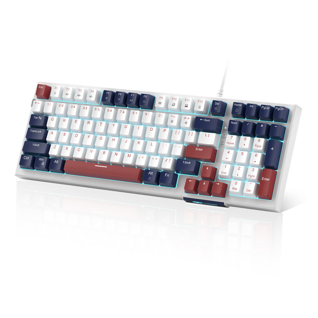 Jual MageGee Mechanical Gaming Keyboard Hotswappable 98 Keys Star Sky ...