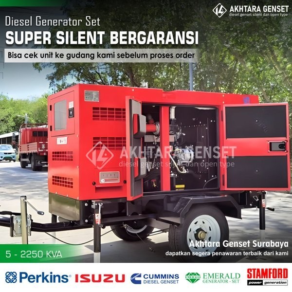 Jual Genset Silent 300 Kva 350 Kva 400 Kva Perkins Isuzu Cummins Emerald Shopee Indonesia 3248