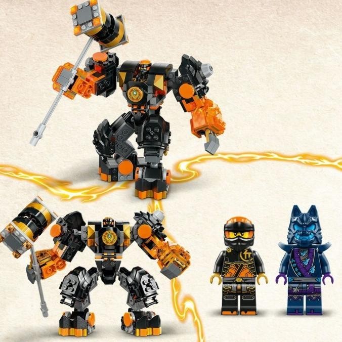 Jual NEW PRODUK LEGO NINJAGO 71806 COLE'S ELEMENTAL EARTH MECH - LEGO ...