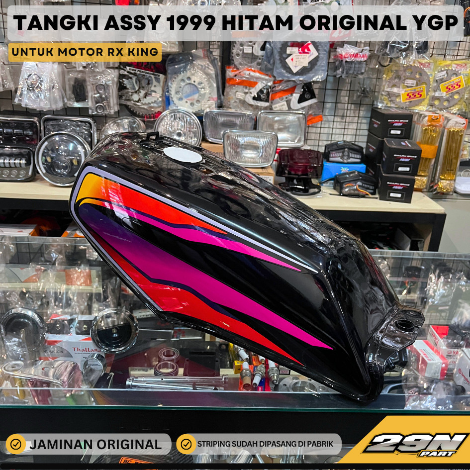 Jual TANK TANGKI 1999-2000 HITAM RX-KING RXKING RXK ASSY ORIGINAL ...