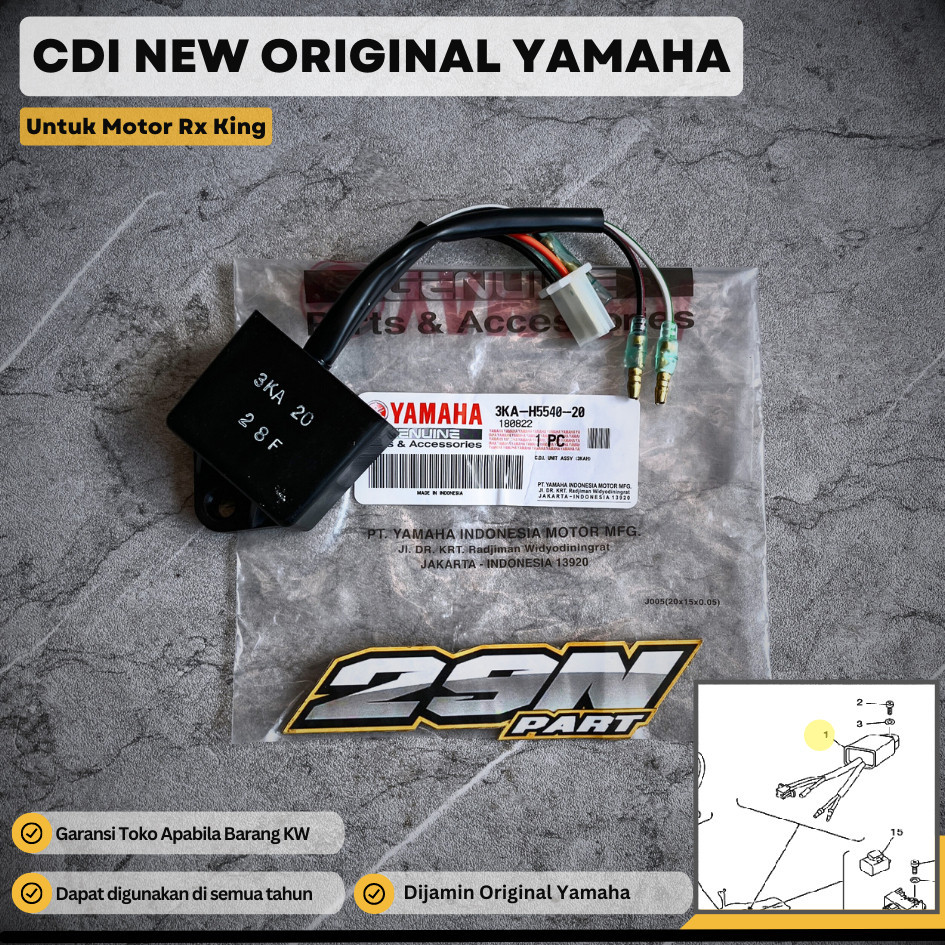 Jual CDI UNIT RXKING RX KING RXK RX RXS ORIGINAL | 3KA-H5540-20 ...