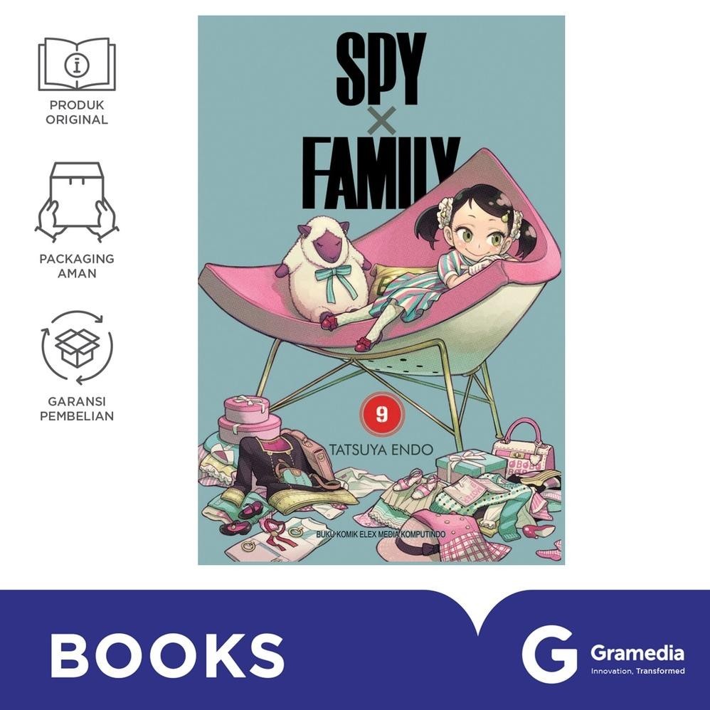 Jual Ew-45 Komik Spy X Family 09 (Endo Tatsuya) Murah | Shopee Indonesia