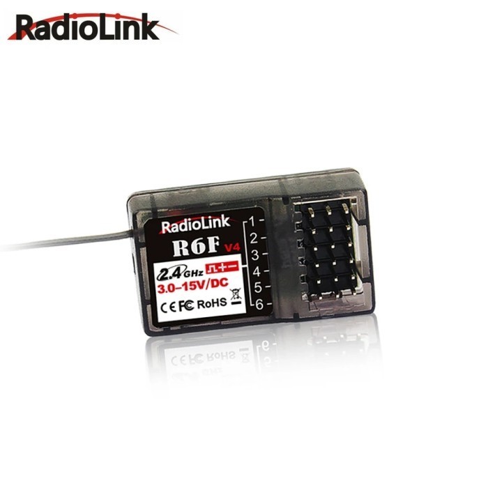 Jual RADIOLINK R6F 2.4GHZ 6CH HIGH VOLTAGE 2021 RC RECEIVER | Shopee ...