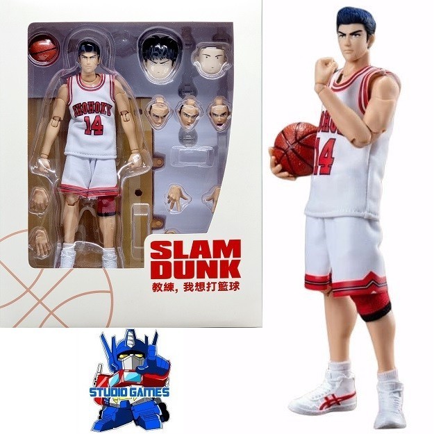 Jual Dasin Model Slam Dunk - Hisashi Mitsui WHITE 14 Shohoku Action ...