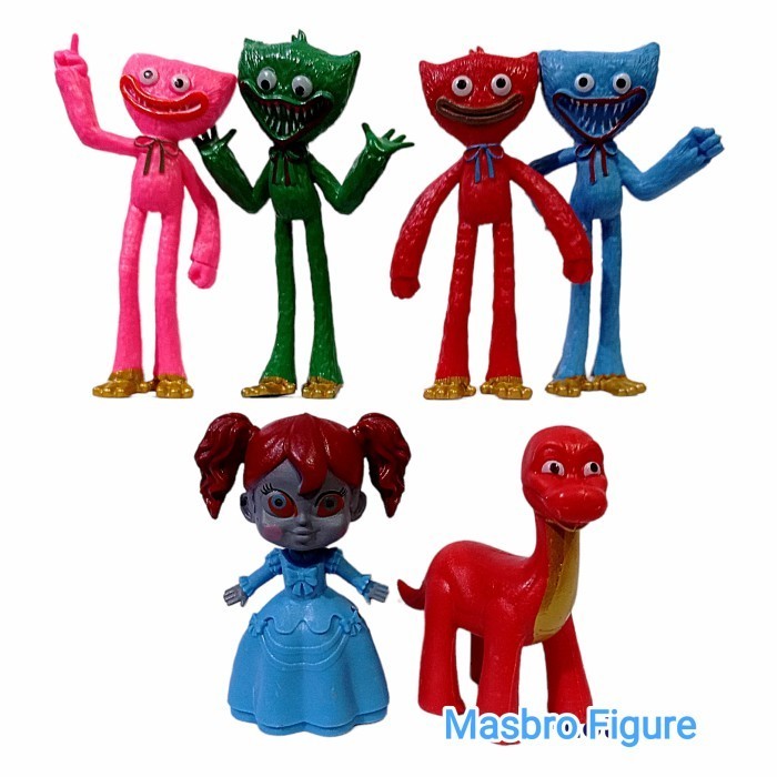 Bizak Poppy Playtime Action Figure snodata 30 cm di Kissy | FindTheDeal