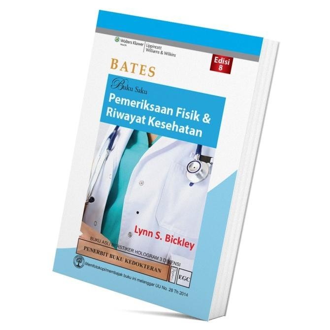 Jual Egc Bates Buku Saku Pemeriksaan Fisik & Riwayat Kesehatan Edisi 8 ...