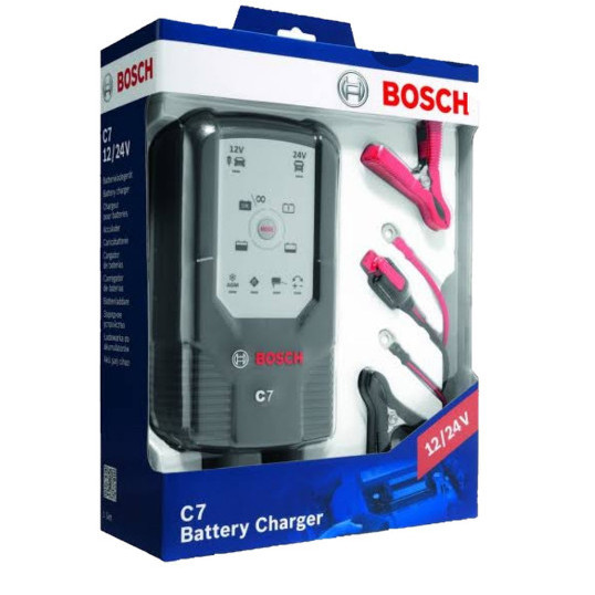 Jual Charger Aki Bosch C7 Battery Charger | Shopee Indonesia