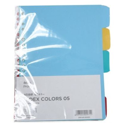 Jual Daiichi - Index Divider Colors 05 Ukuran A5 | Shopee Indonesia