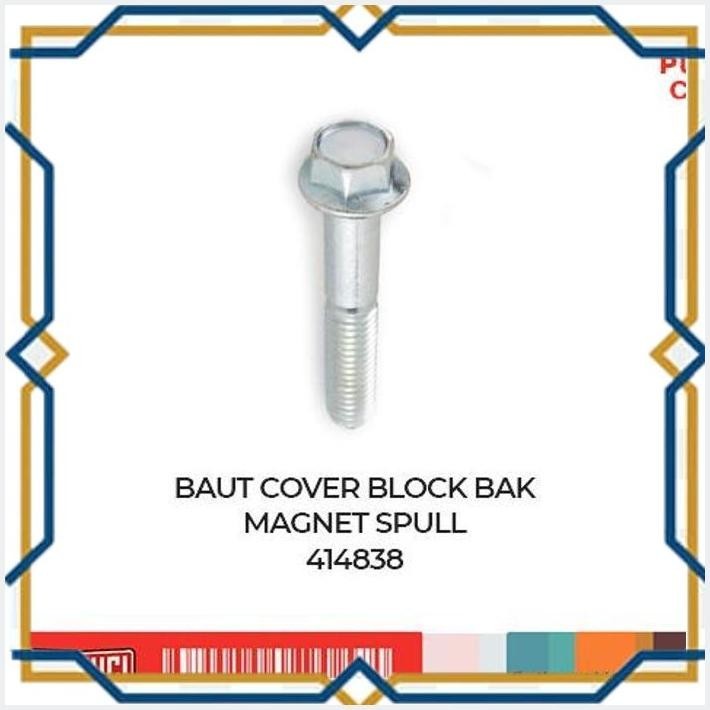 Jual Vcw Baut Flange Cover Block Bak Magnet Spull M X Half Drat Shopee Indonesia