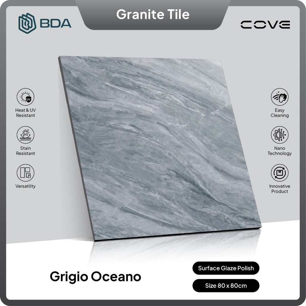 Jual BDA Granite Tile 80x80 Keramik Granit Lantai Dinding Kamar Mandi ...