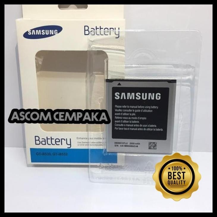 Jual Baterai Samsung Core2 Original ( Eb585157Lu ) | Shopee Indonesia