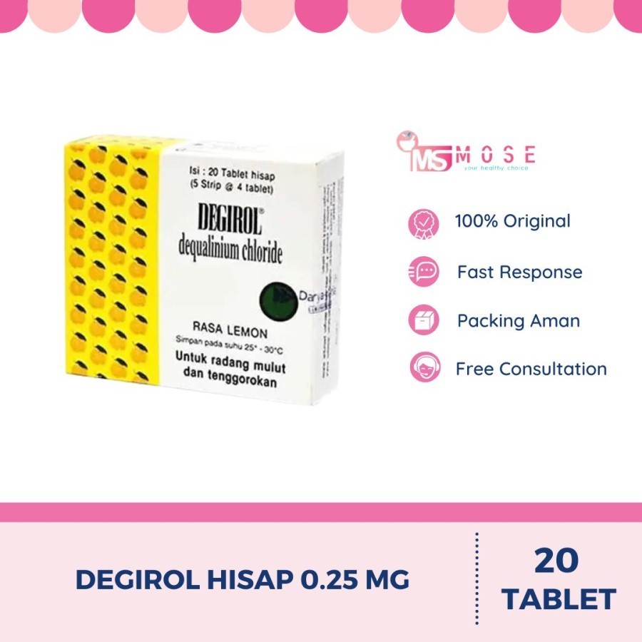 Jual DEGIROL HISAP 0.25 MG BOX 20 TABLET | Shopee Indonesia