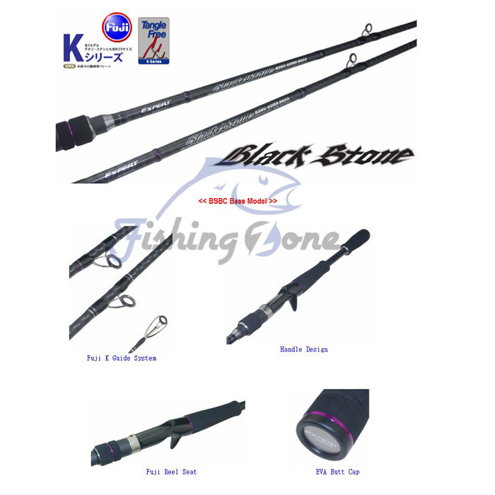 Jual Expert B. STONE Bass casting Rod BSBC 610M - 8-16Lb (210cm ...