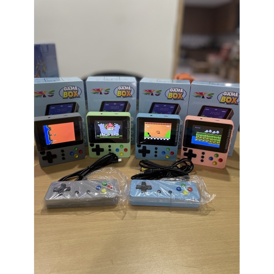 Console Portatile Retro Gameboy 500 Giochi Classici Integrati - 3 Pollici Giallo - Nuova