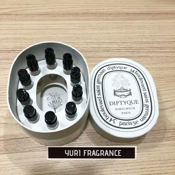 Jual Diptyque Vial Set isi 10pcs Original (Full Box + Sealed + Batch ...