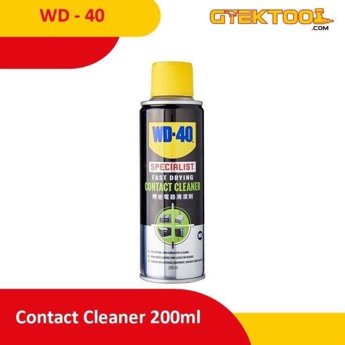 Jual HARGA DISC - WD40 / WD 40 Specialist Contact Cleaner 200ml ...