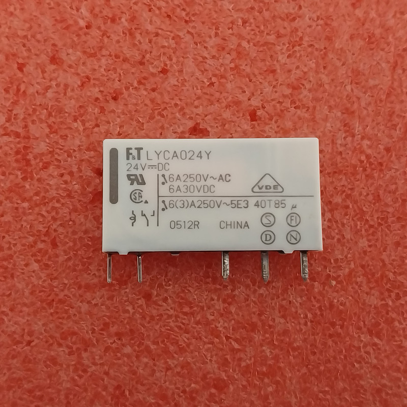 Jual Relay 24VDC 5 pin LYCA024 Fujitsu FTR | Shopee Indonesia