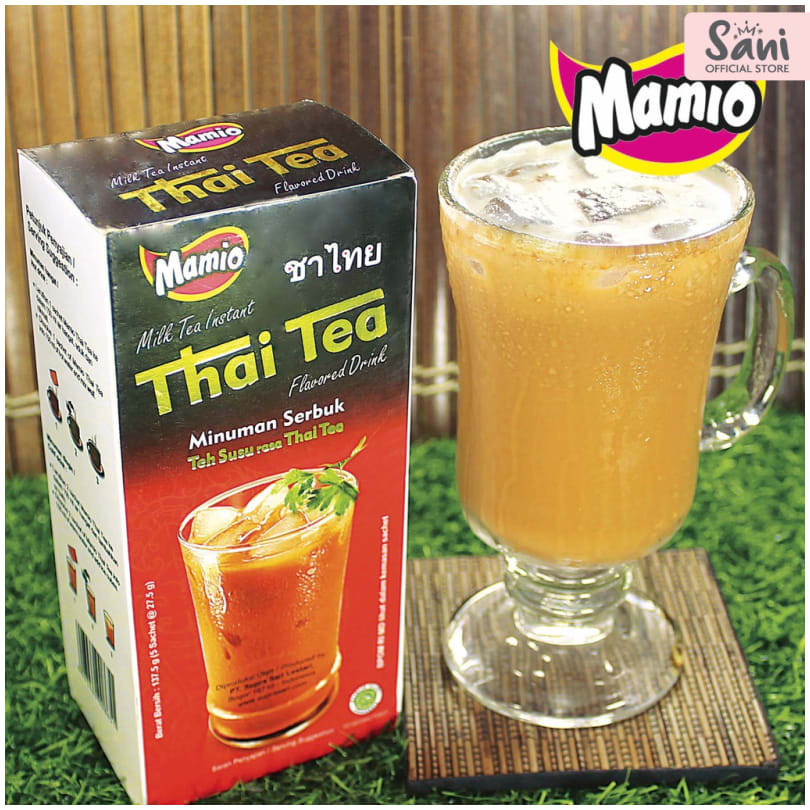Jual Sani | Mamio Thai Tea / Minuman Serbuk Teh Susu Rasa Thai Tea ...