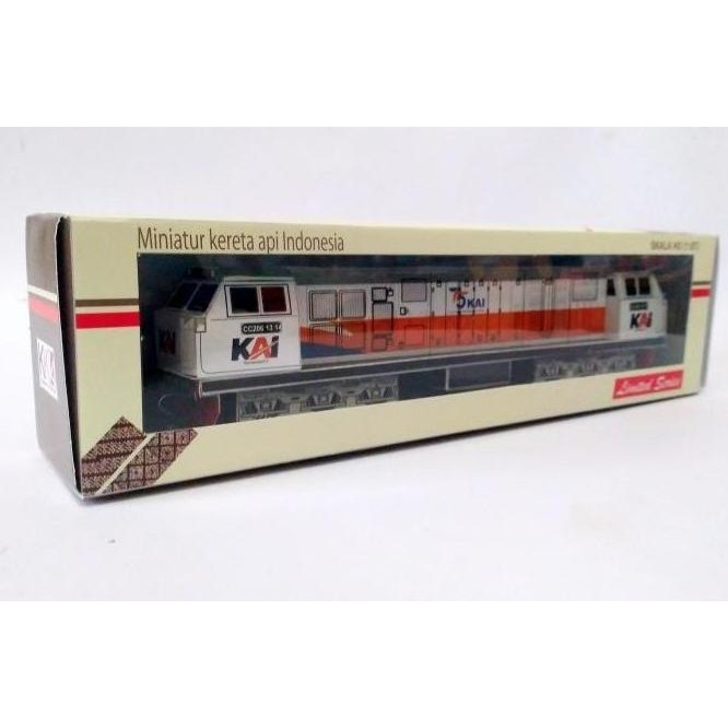 Jual Hutesal Lokomotif Cc206 Logo Baru Kai Miniatur Kereta Api