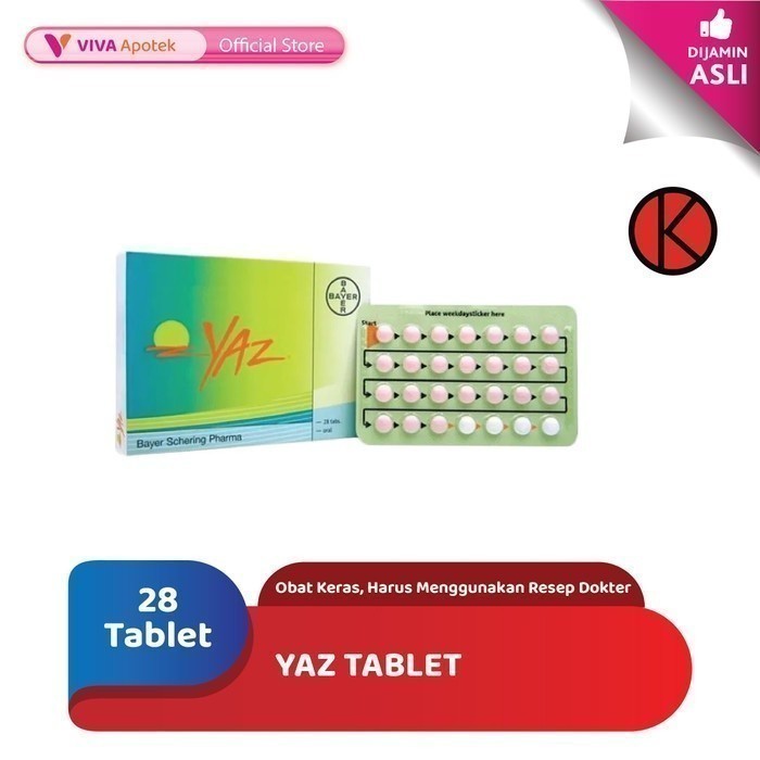 Jual YAZ (28 Tablet) | Shopee Indonesia