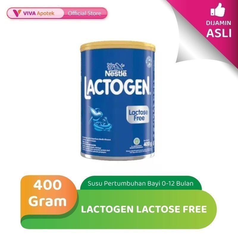 Jual Lactogen Lactose Free Susu Formula Bayi 0-12 Bulan (400 Gram ...