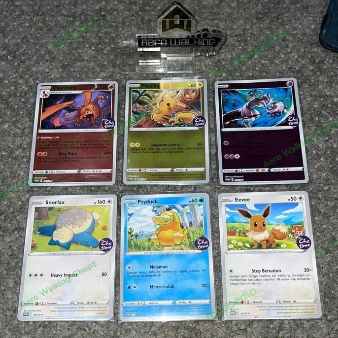 Jual POKEMON X CHATIME SET - CHARIZARD PIKACHU MEWTWO | KARTU POKEMON ...
