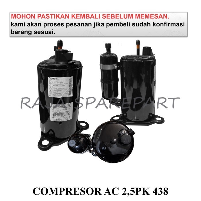 Jual {{{{}}] KOMPRESOR AC/COMPRESSOR/COMPRESOR AC 2,5PK 438 | Shopee ...