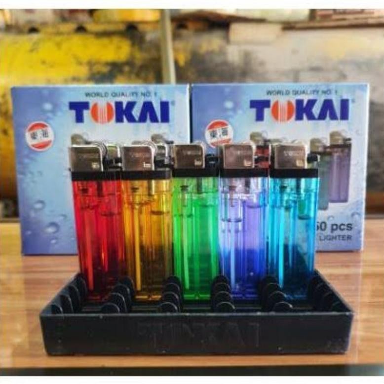 Jual Korek Api Tokai 1 Pack Isi 50 Pcs Kepala Putih || 1 Pack Korek Api ...