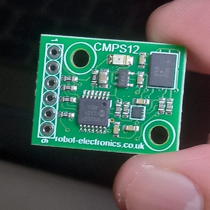 Jual Ready CMPS12 Tilt compensated compass Sensor Kompas Digital READY ...