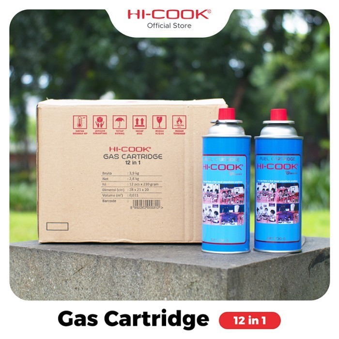 Jual HI-COOK GAS CARTRIDGE 12 IN 1 | Shopee Indonesia