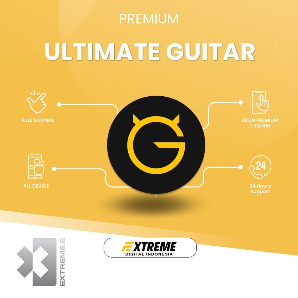 Jual ultimate guitar tabs pro 1 tahun bergaransi sharing akun bisa di