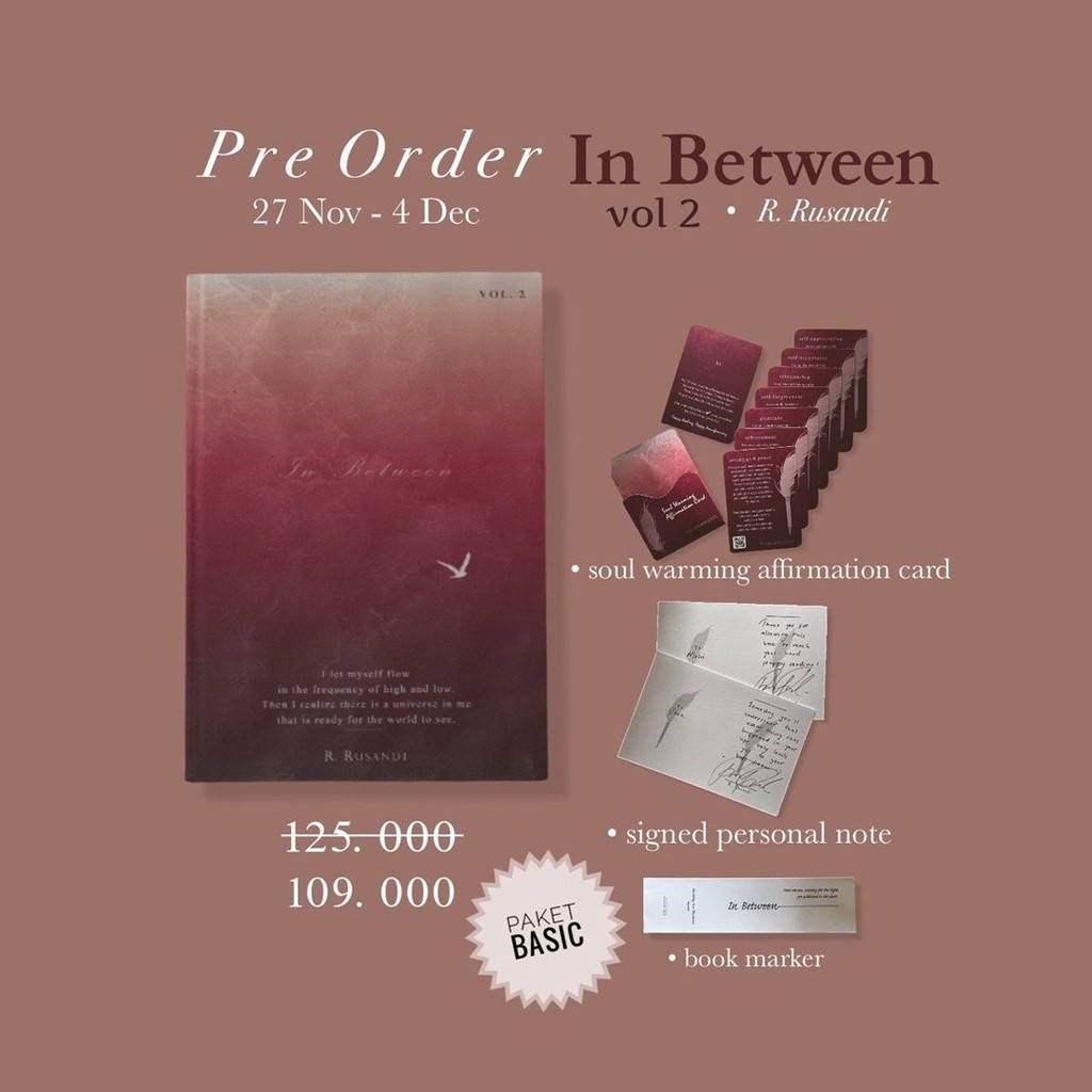 Jual Buku Novel In Between - Reza Rusandi - Bumifiksi | Shopee Indonesia