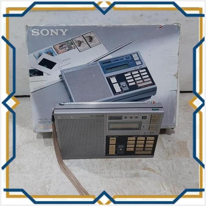 Jual [DIE] SONY ICF-7600D RADIO SYNTHESIZED FM LW MW SW PLL