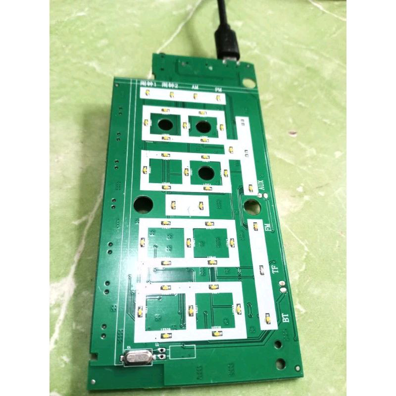 Jual Modul Music box Bluetooth MP3 Aux Memory Card model Angka Digital ...