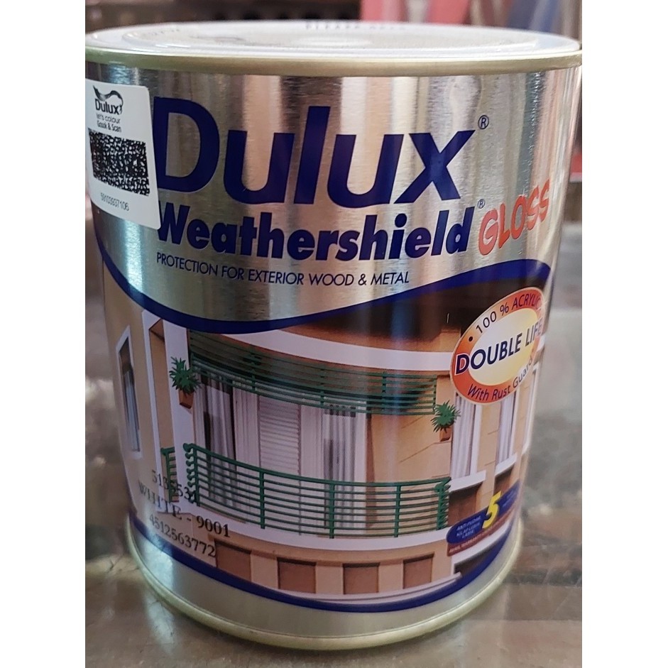 Jual Produk DULUX WEATHERSHIELD GLOSS CAT KAYU DAN BESI WARNA STANDARD