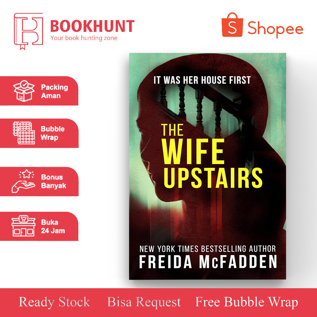 Jual The Wife Upstairs by Freida McFadden by Freida McFadden (English