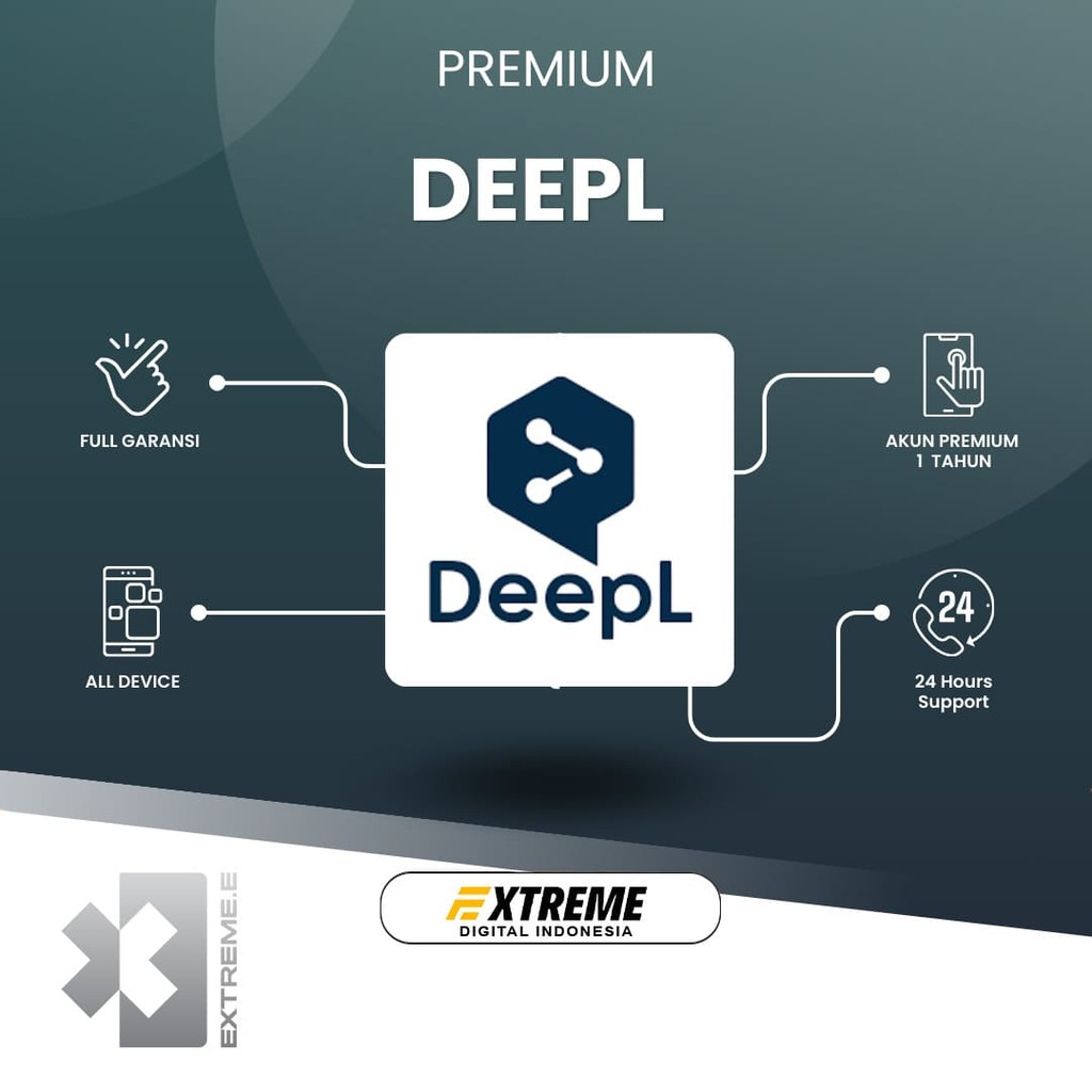 Jual DeepL Premium 1 Tahun Full Garansi (Proses Tercepat Buka 24 Jam ...