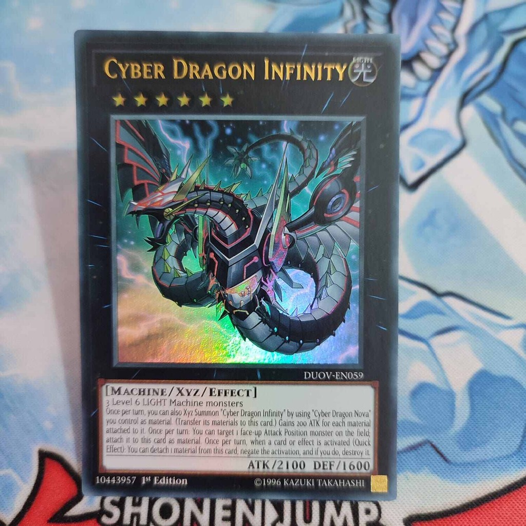 Jual yugioh cyber dragon infinity DUOV ultra rare original | Shopee ...