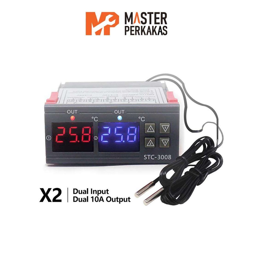 Jual Termostat Digital STC-3008 MP / Thermostat Control Temperatur ...