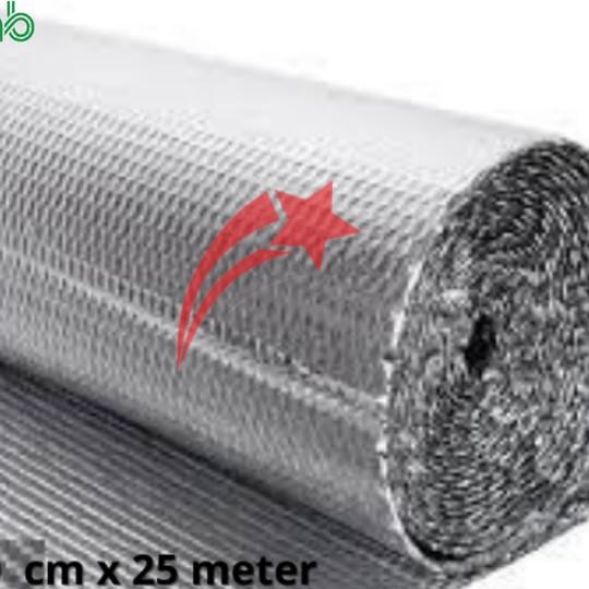 Jual Alumunium Foil Atap Double Side Bubble Roll Tebal 4Mm Peredam ...