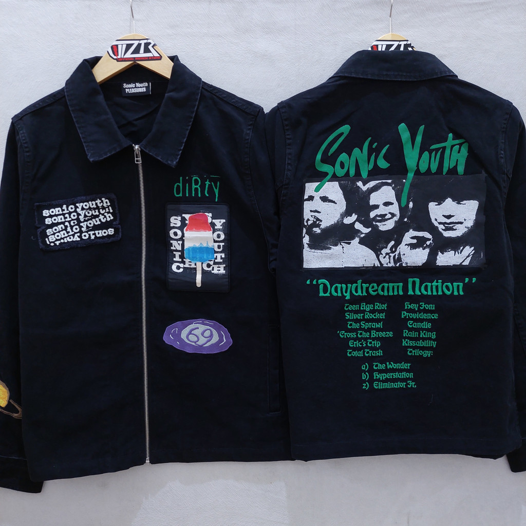 PLEASURES SONIC YOUTH WORK JACKET　XL PLEASURES X SONIC YOUTH Work Jacket – Capsul