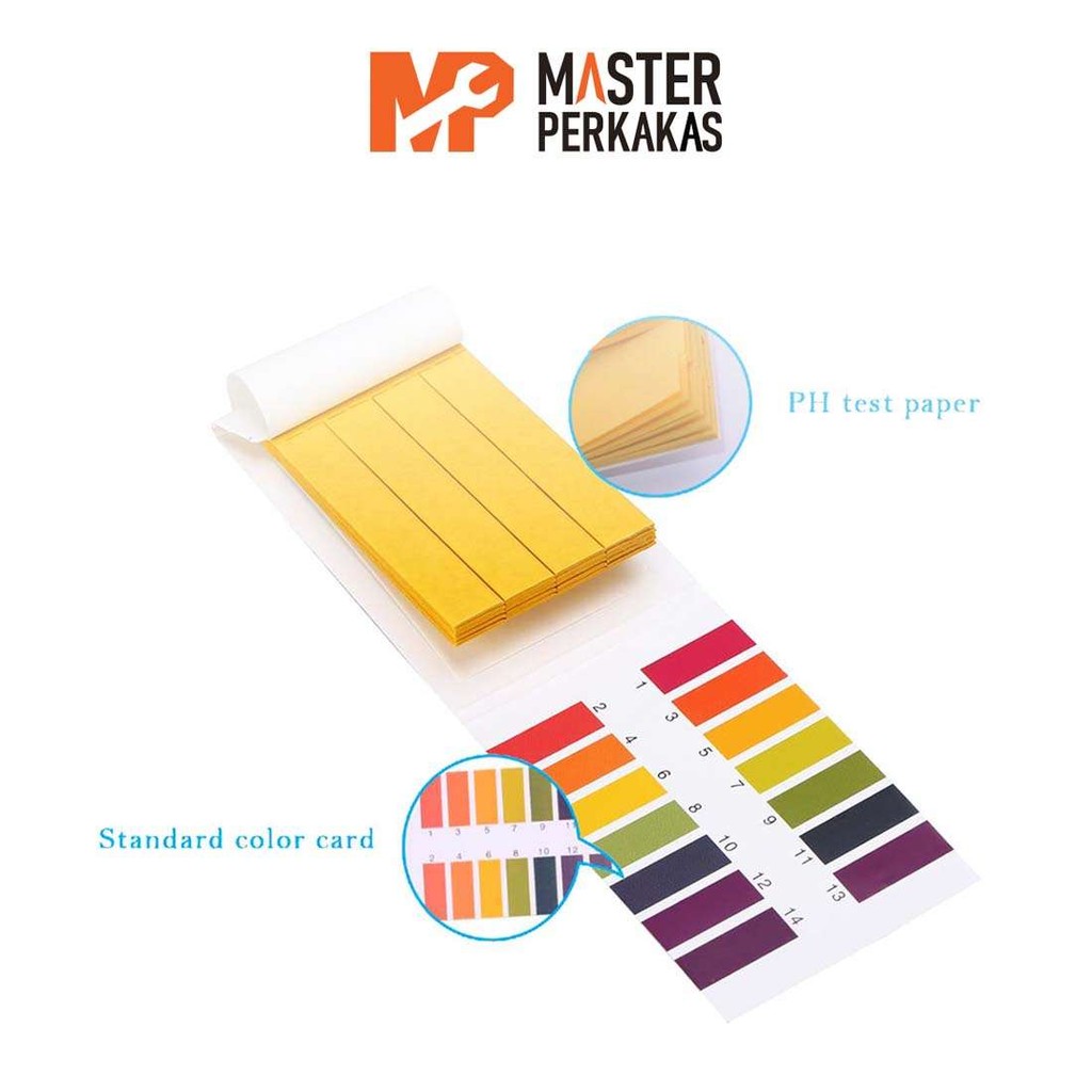 Jual Kertas PH Meter MP / Kertas Lakmus / PH Tester / Universal ...